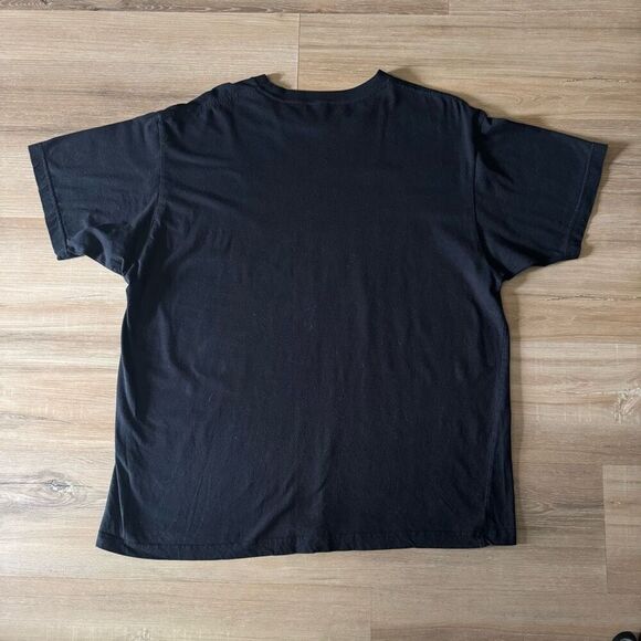 Y2K Jay Z Hello Brooklyn Rap Tee Black and Gold Size XL Anvil Tag Hip Hop Band - Picture 5 of 5